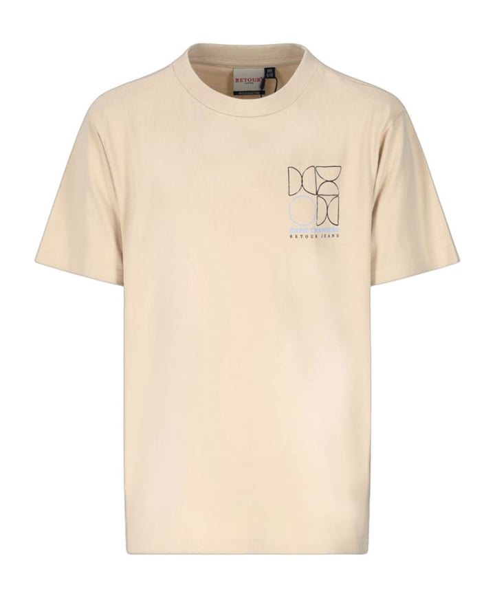 Jongens T-shirt ecru