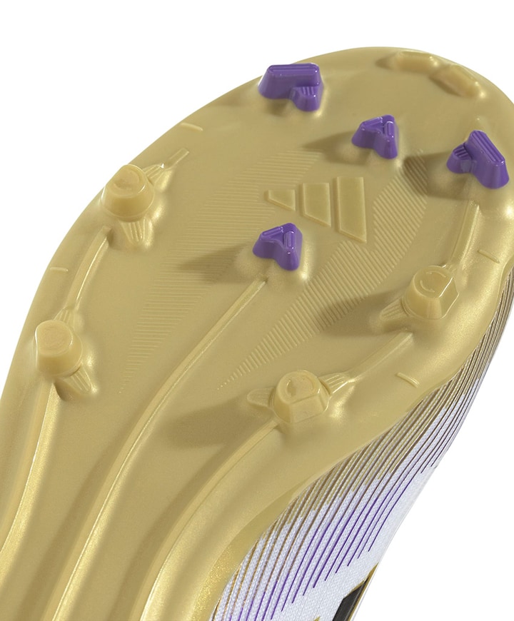 F50 League Fg/mg Mid J voetbalschoenen wit