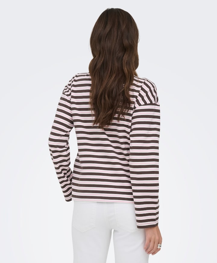Dames longsleeve roze