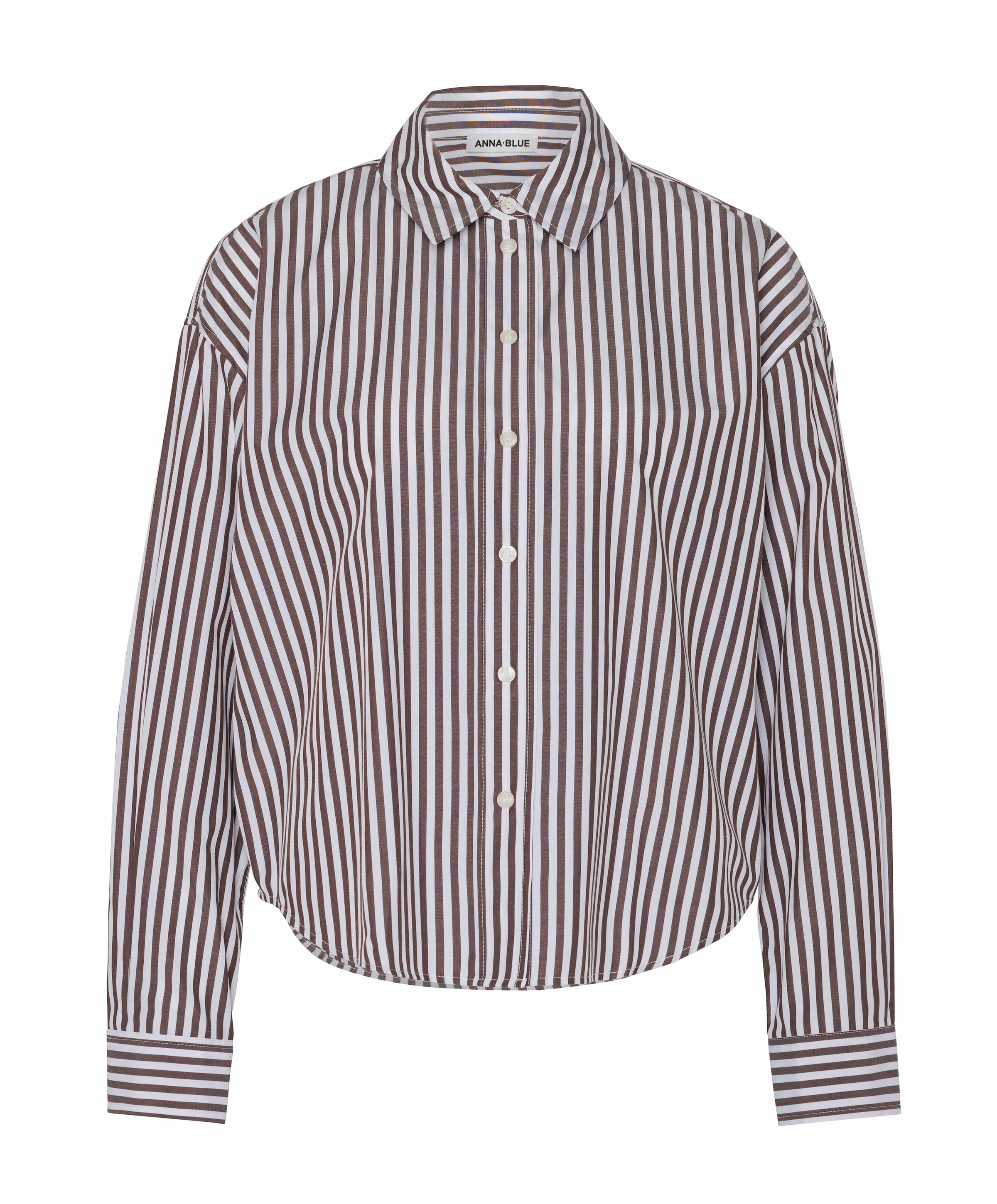 Dames blouse bruin