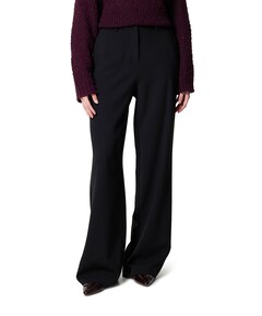 MSCHMacy Michelle HW Wide LONG dames broek zwart