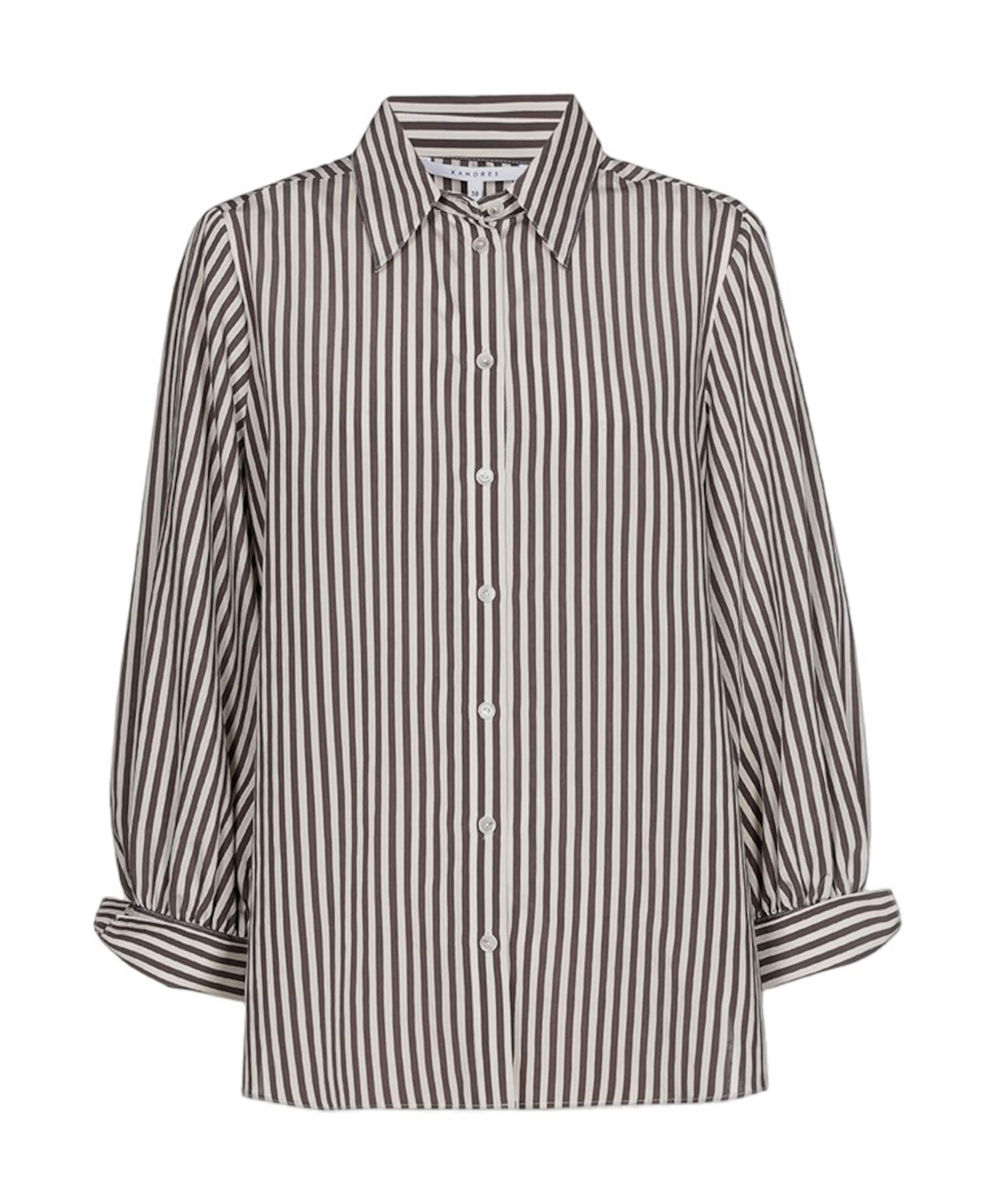 Dames blouse bruin