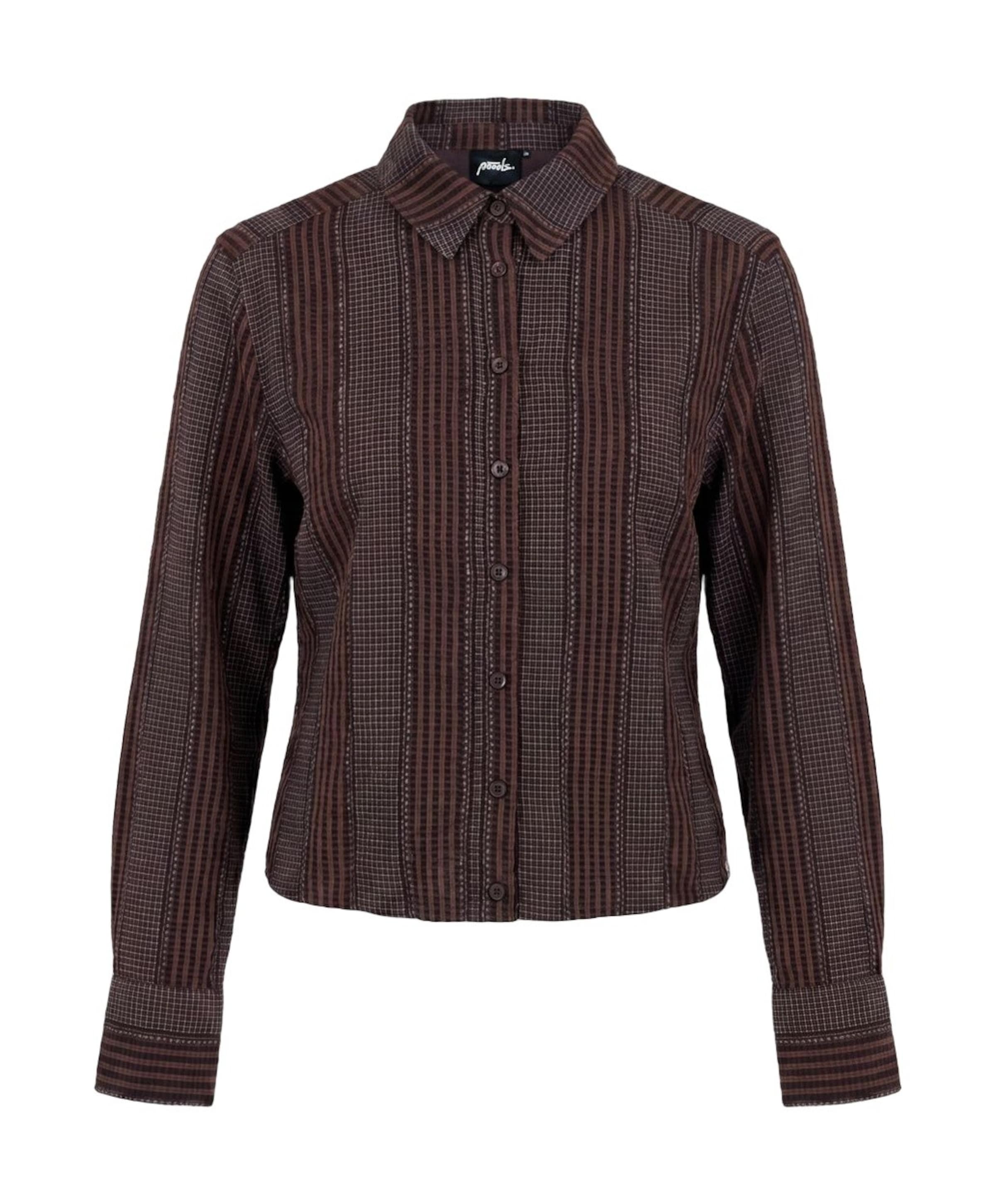 Dames blouse blauw