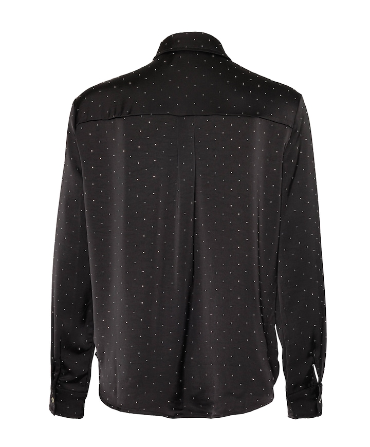 Dames pyjamatop zwart