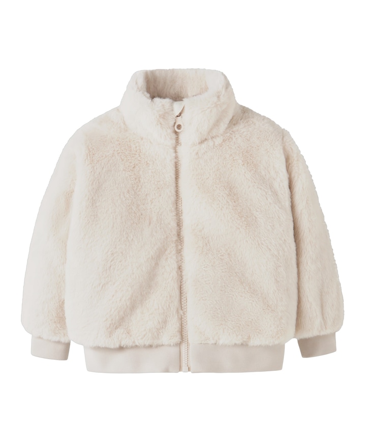 Meisjes jas beige