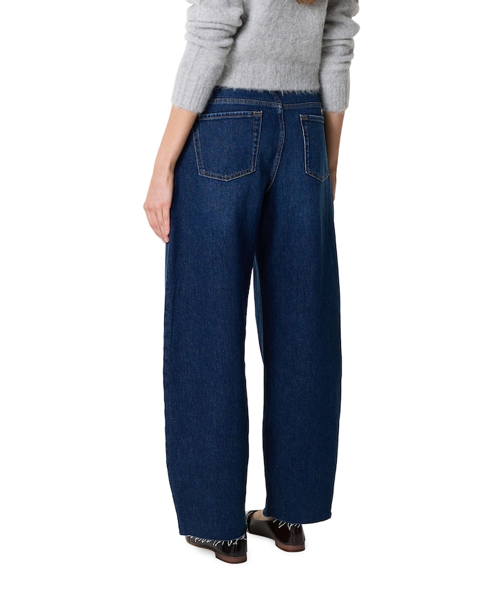 Bonnie Curvilinear dames jeans blauw