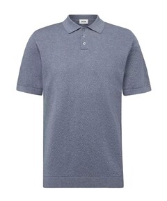 Heren polo blauw