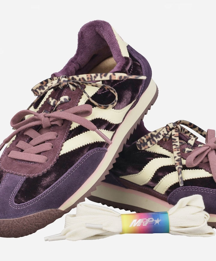 dames sneakers paars