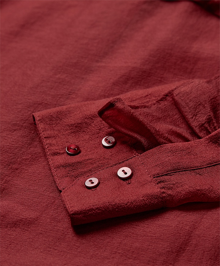 Dames blouse bordeaux