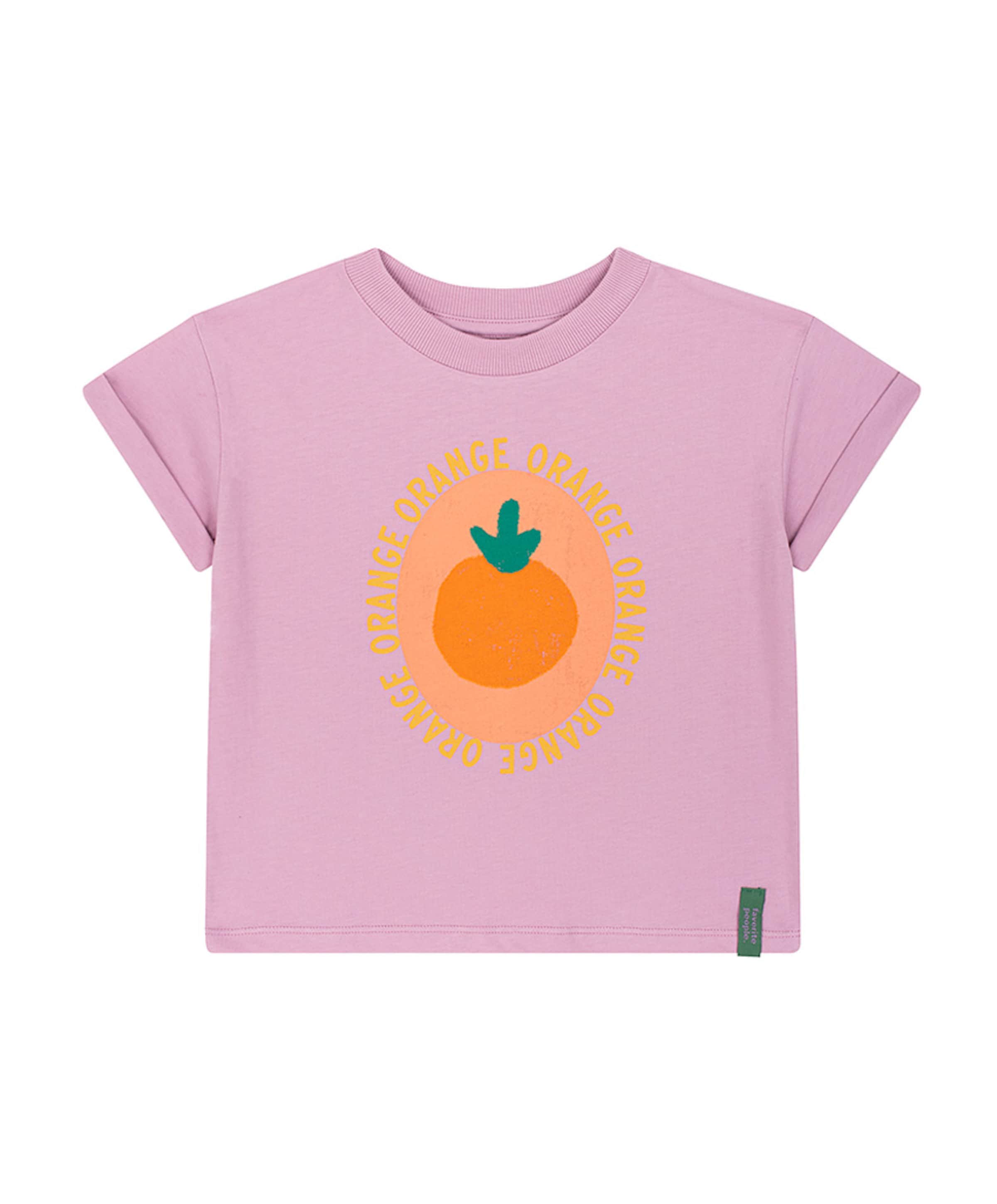 Meisjes t-shirt paars