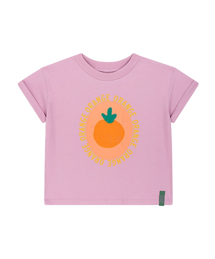 Meisjes t-shirt paars