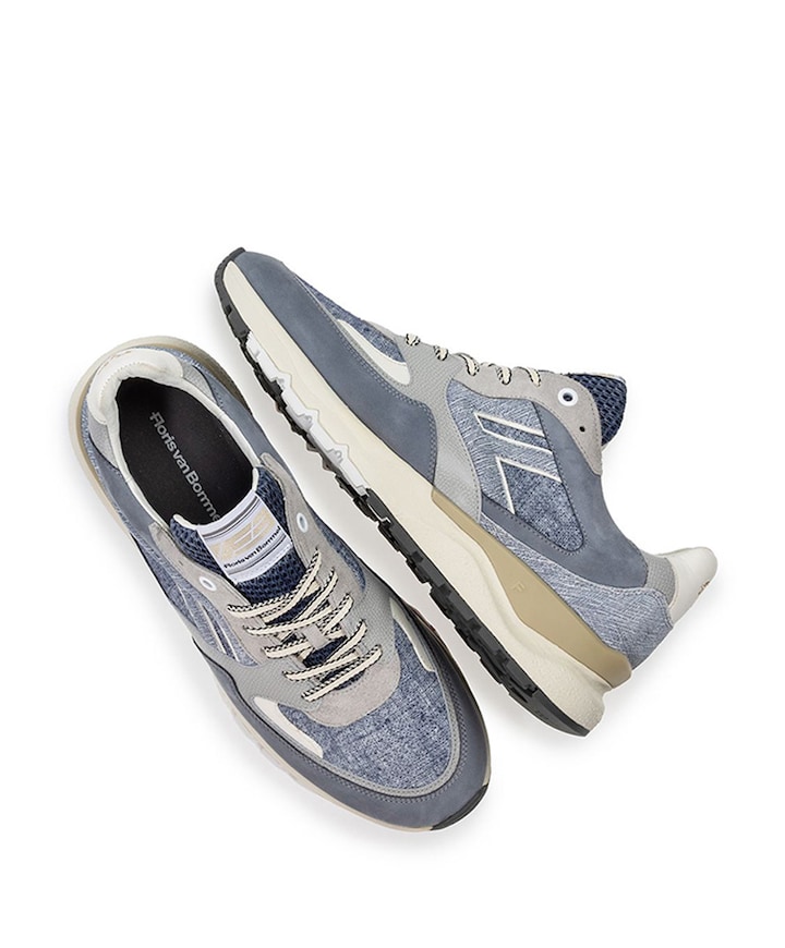 heren sneakers blauw