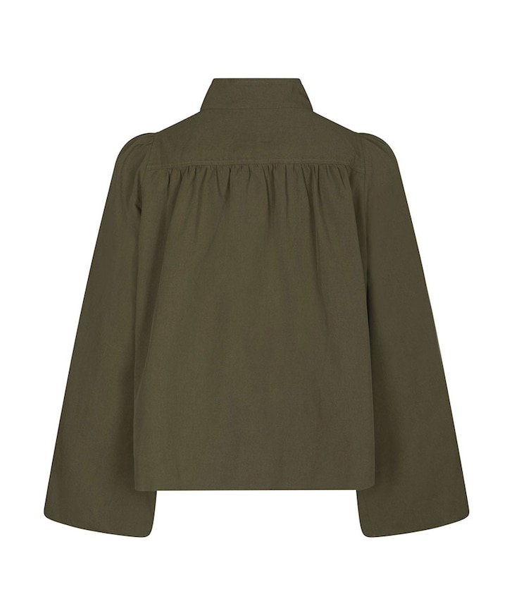 Dames jas groen