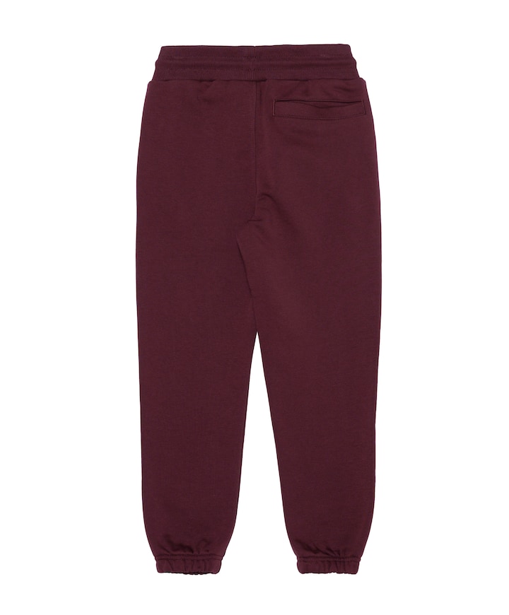 Malelions Junior Lifestyle Sweatpants jongens broek bordeaux