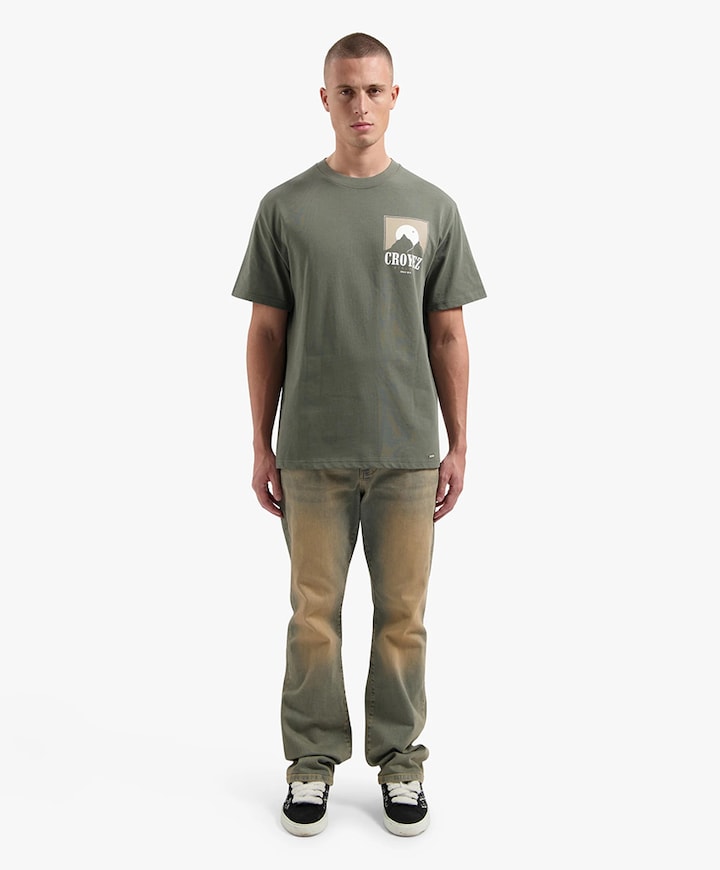Heren t-shirt groen