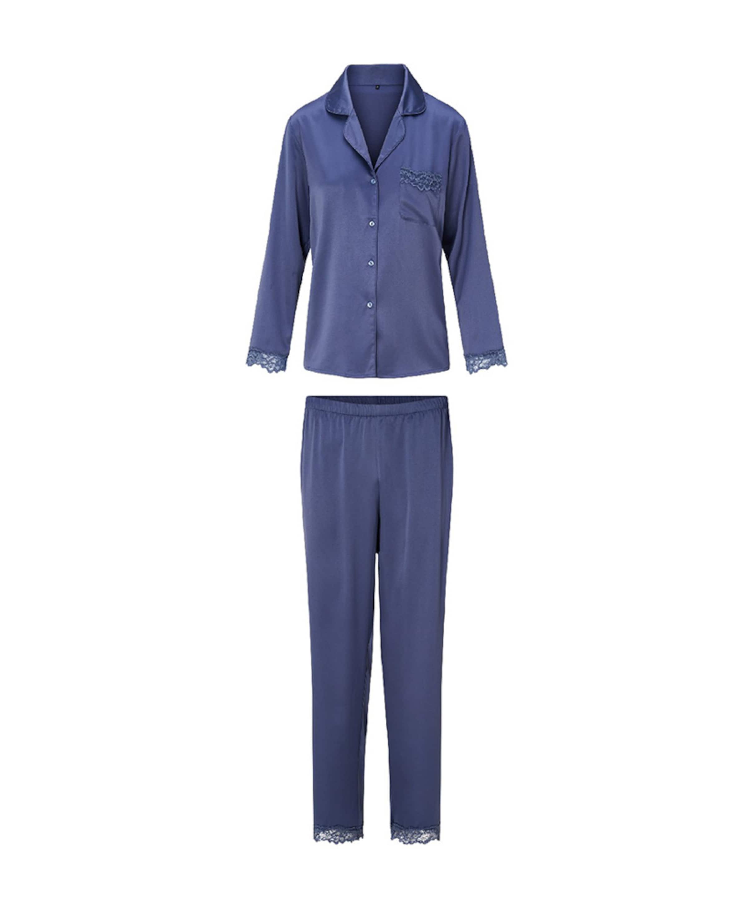 Dames pyjamaset grijs