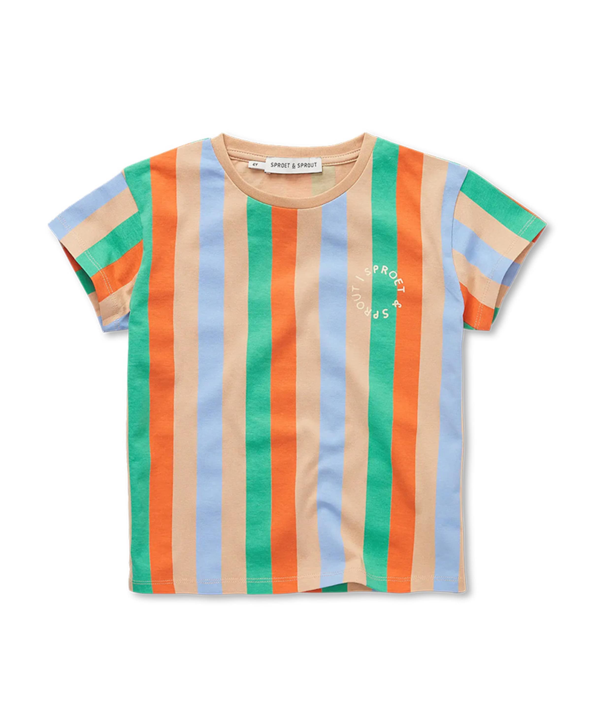 Uniseks t-shirt multicolor