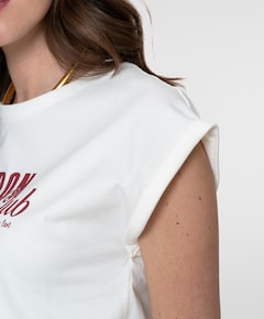 Dames T-shirt ecru