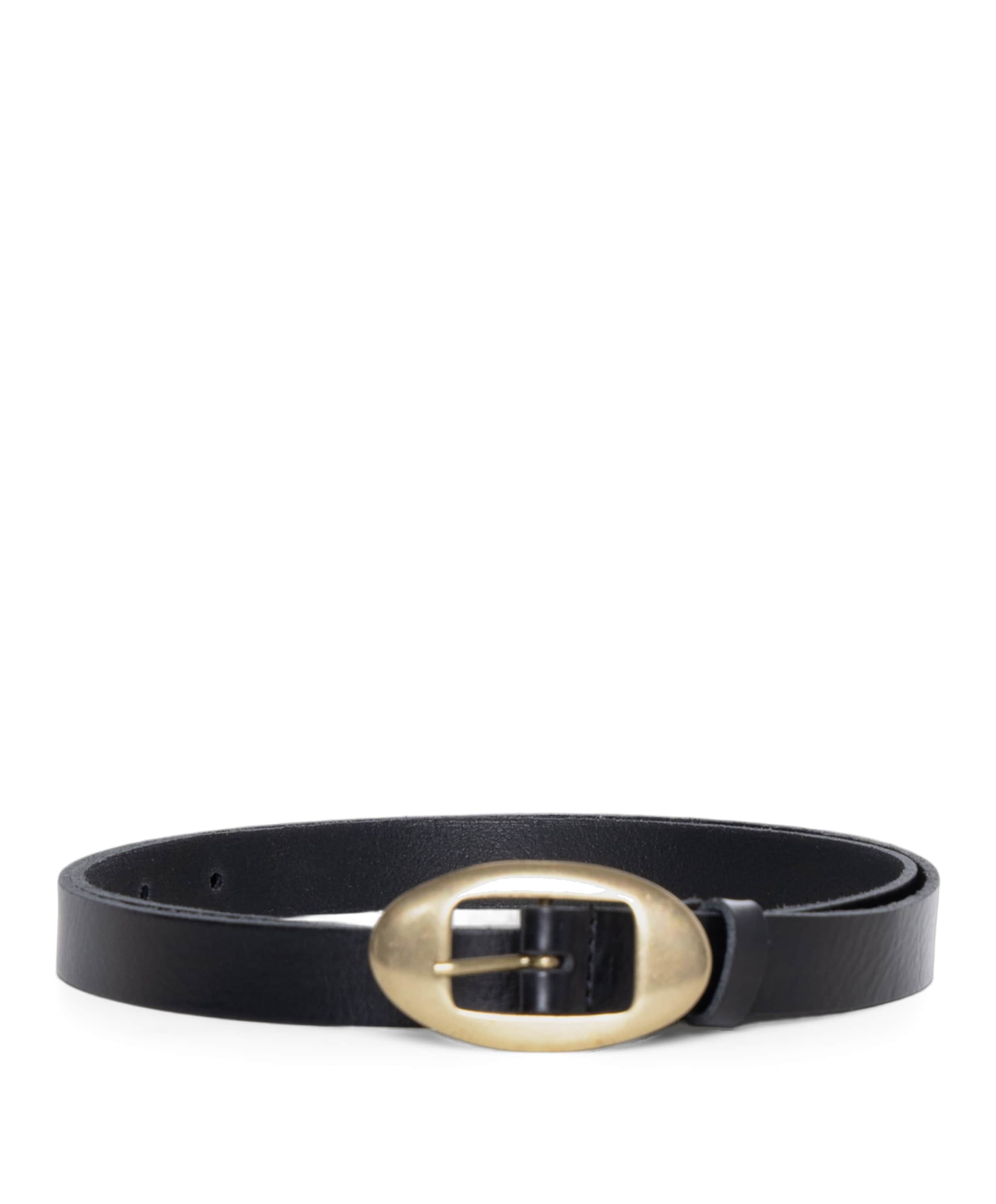 Dames riem zwart
