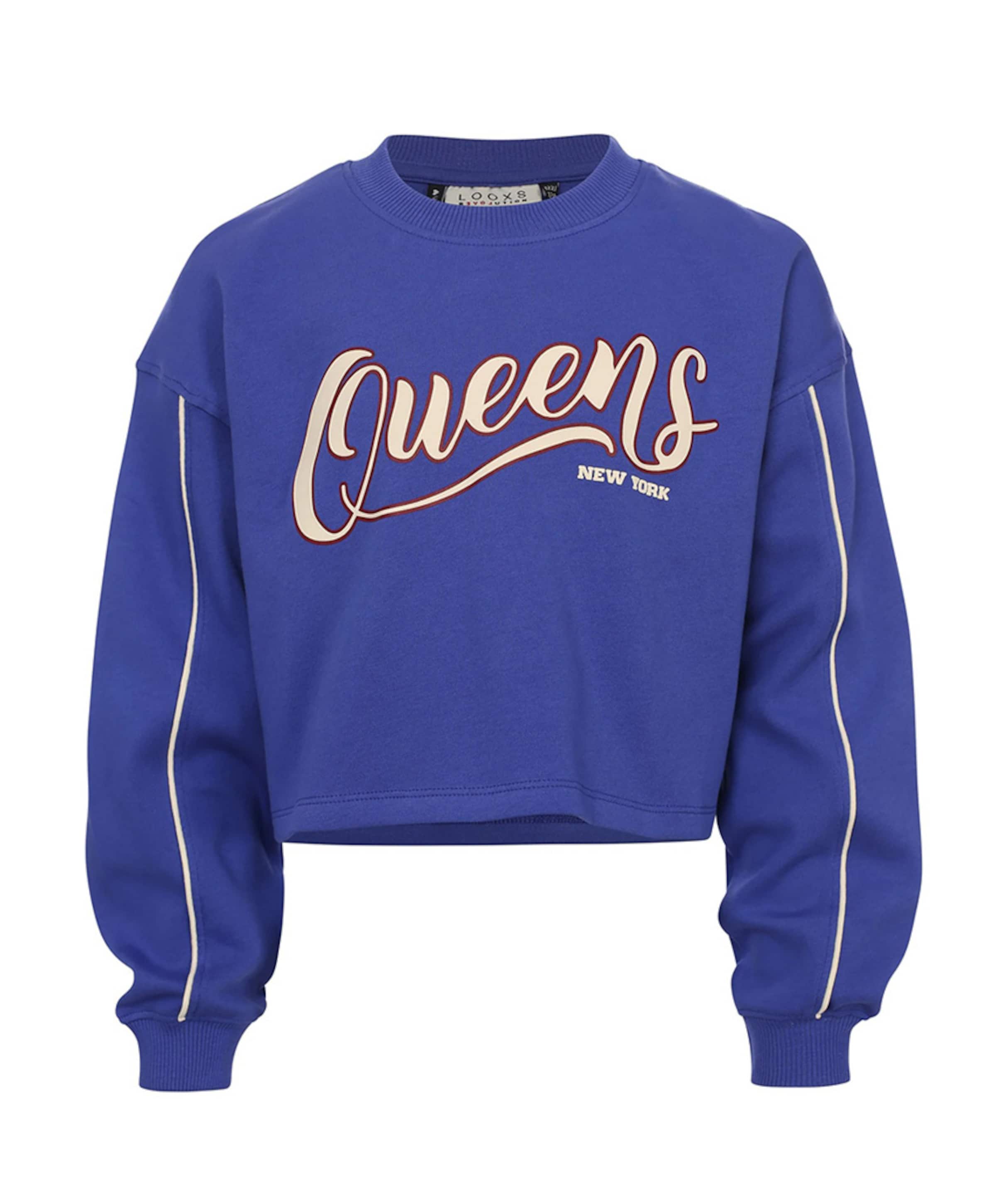 Meisjes sweater blauw