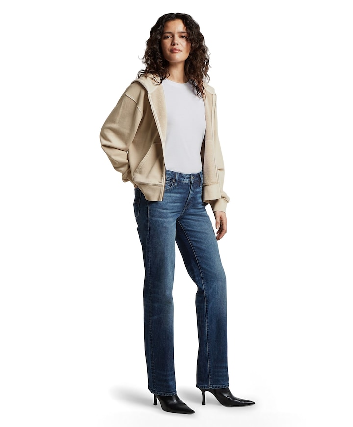 G-Straight Wmn dames jeans blauw