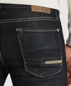 RISER SLIM MEDIUM COAL GREY heren jeans blauw