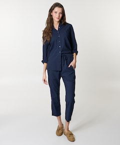 Draper dames broek blauw