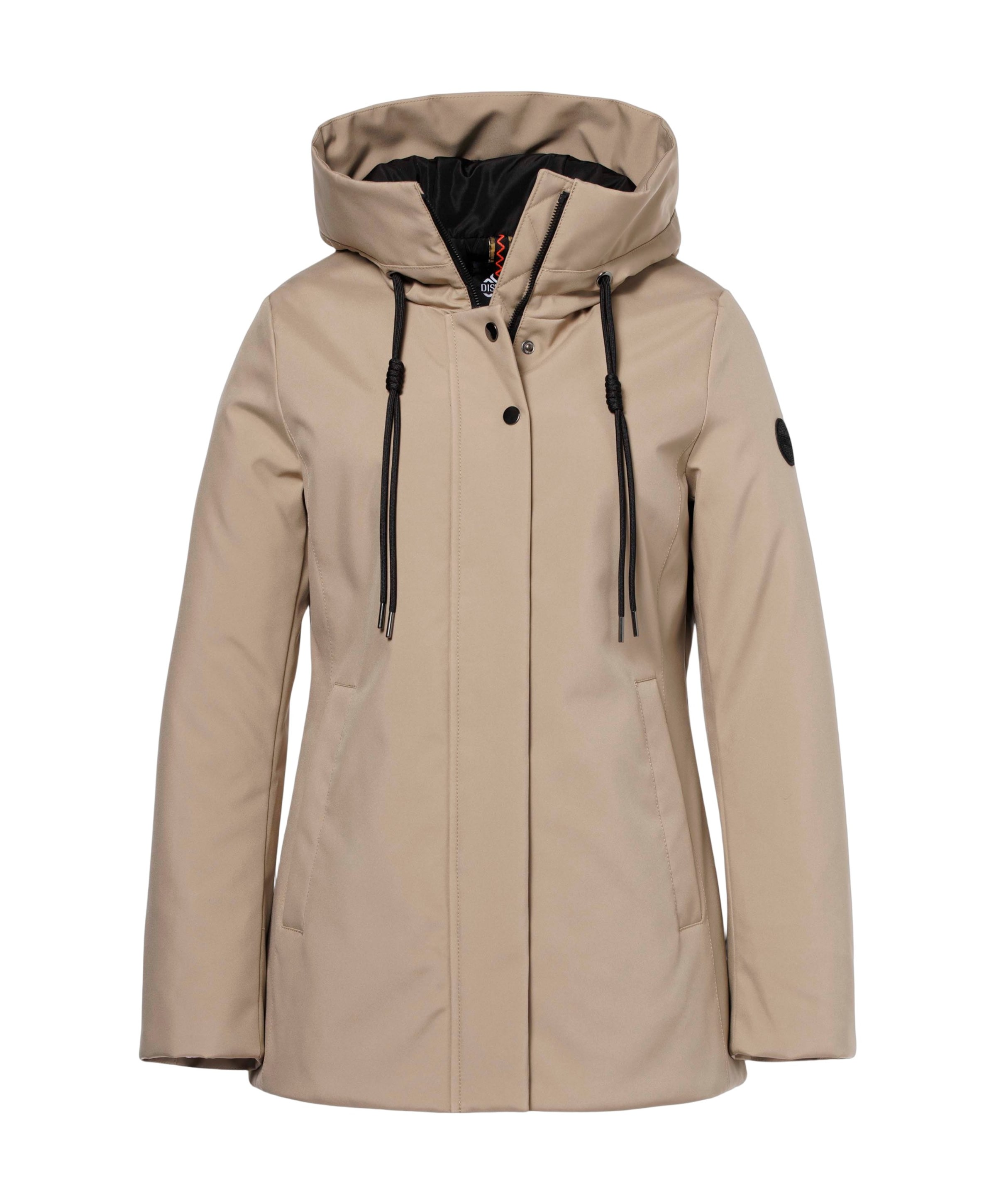 Dames jas beige