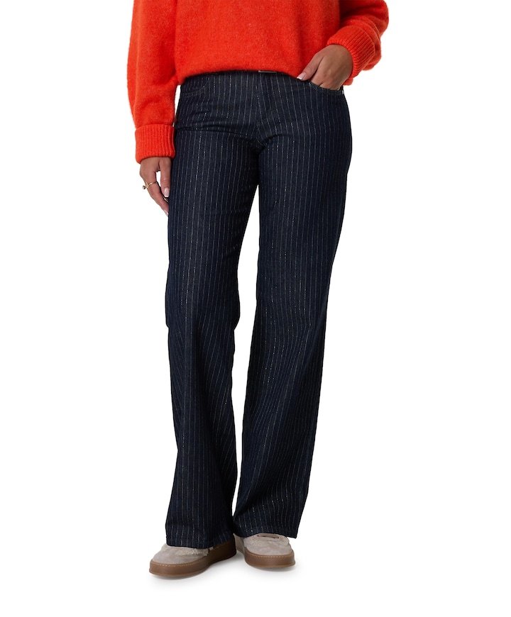 LIZ BELT dames jeans blauw