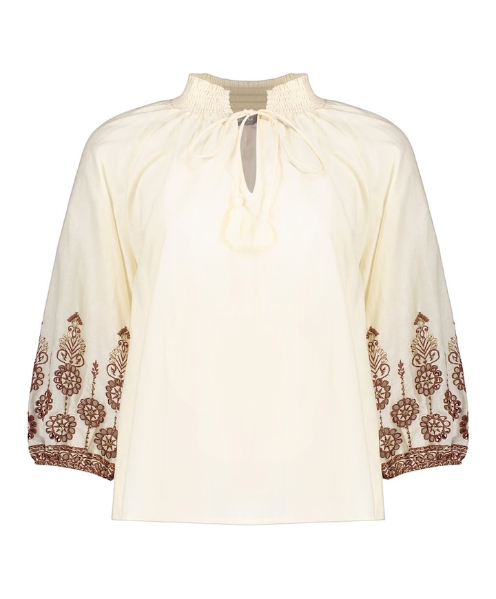 Dames blouse ecru
