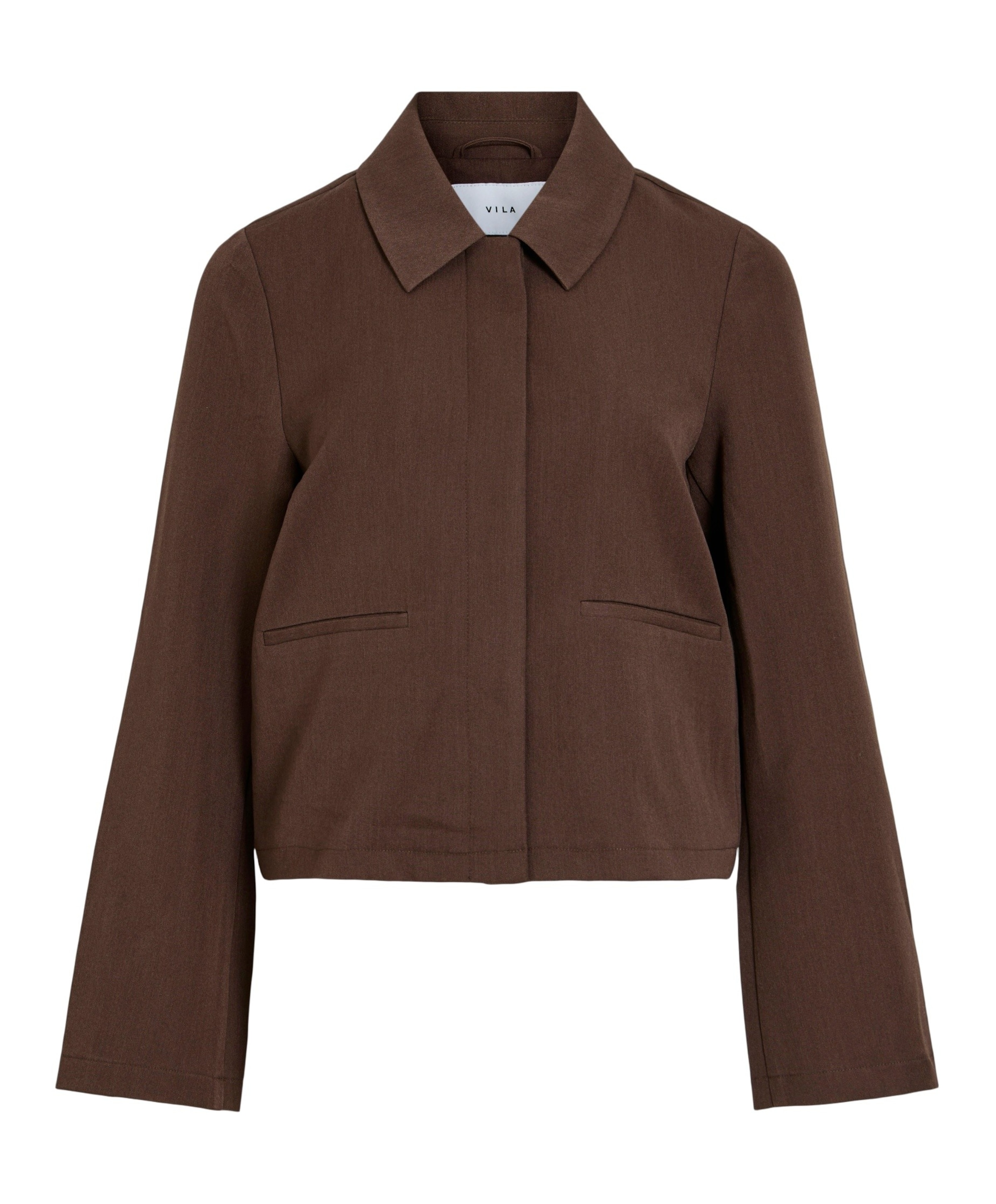 Dames blouse bruin
