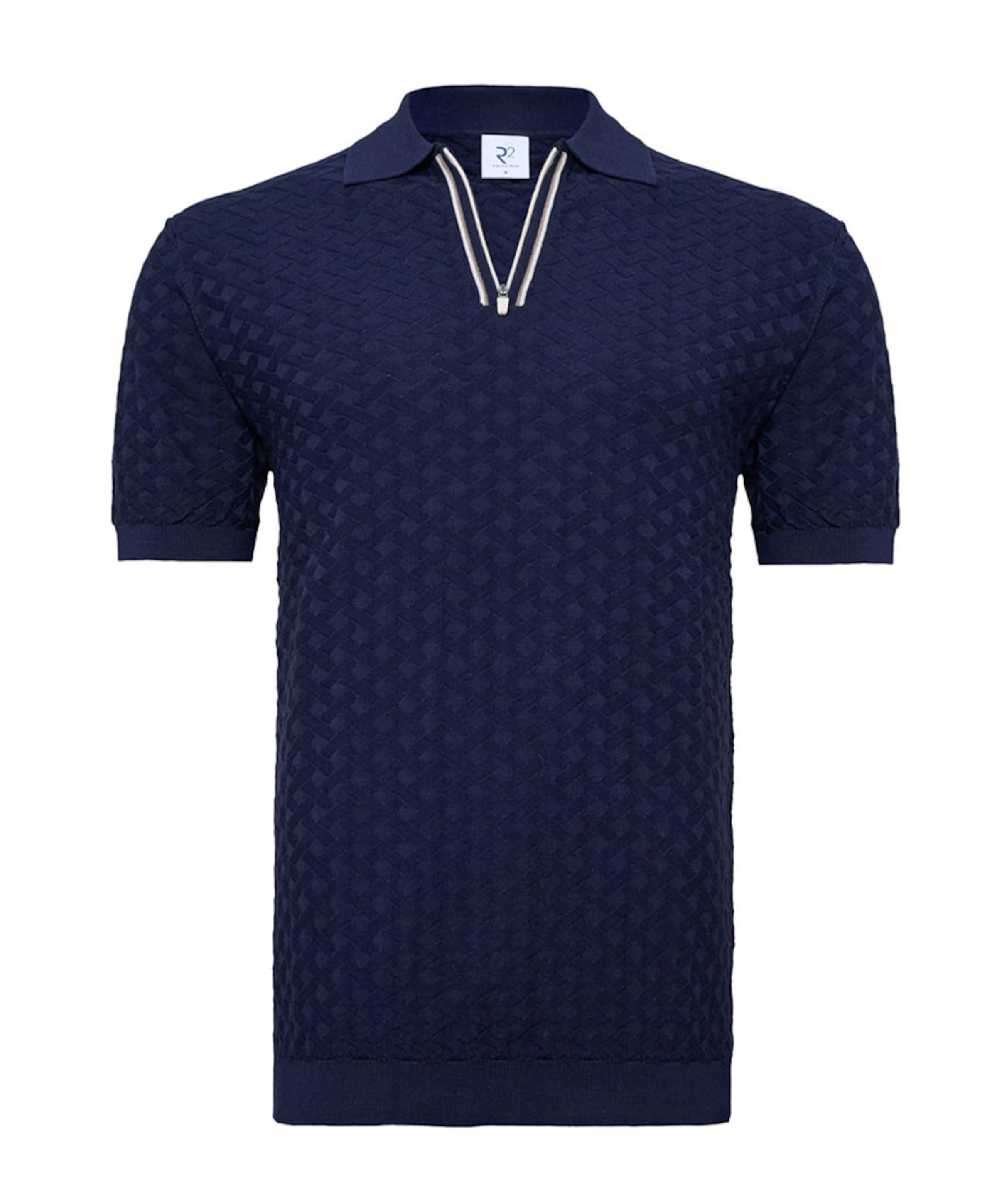 Heren polo blauw