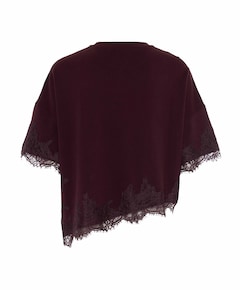 Dames top bordeaux