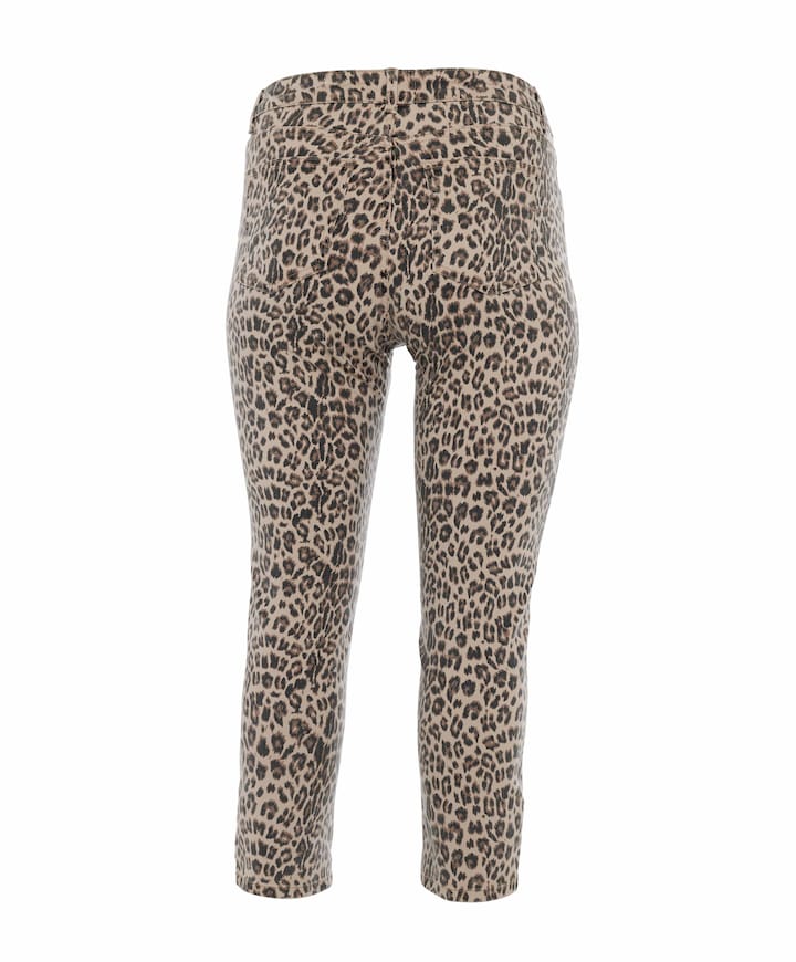 CAREMILY LEO HW STR CRP ANK DNM MAS dames jeans beige