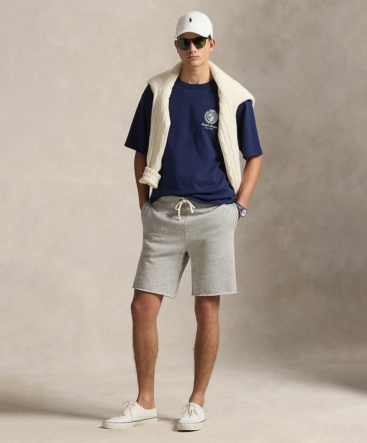 Heren T-shirt blauw