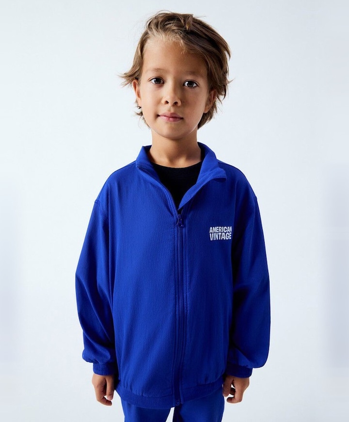 Uniseks vest  blauw