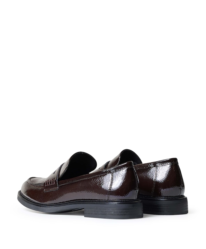 Women Slip-on dames loafers bruin