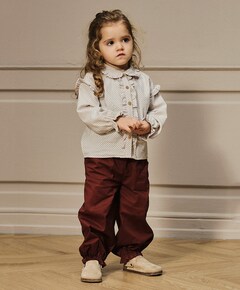 Blouse lange mouw ecru