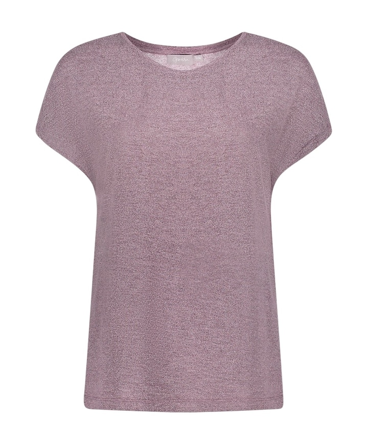 Dames T-shirt bordeaux