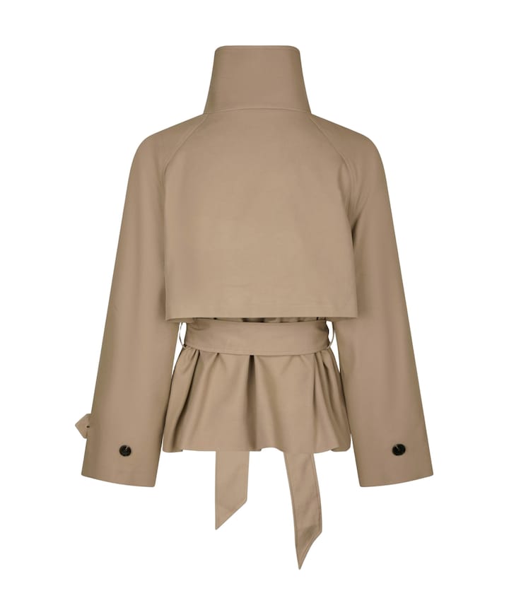 Dames jas beige