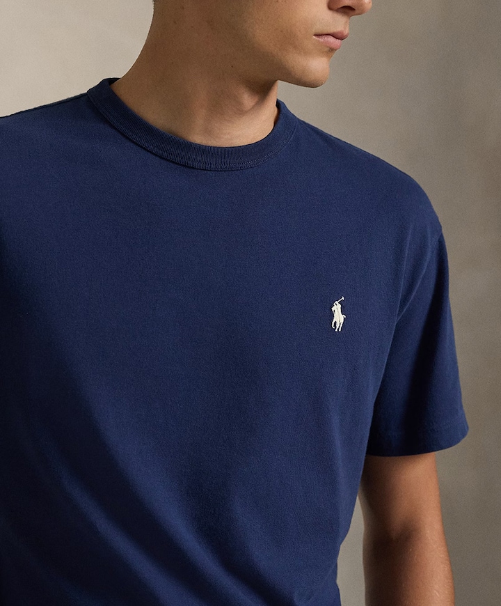 Heren T-shirt blauw
