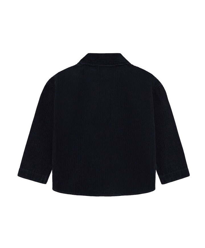 Jongens overhemd lange mouw blauw
