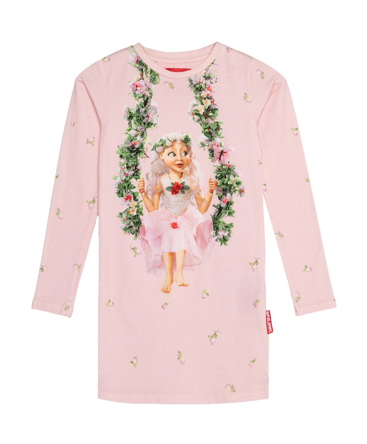 Meisjes nachthemd Efteling roze