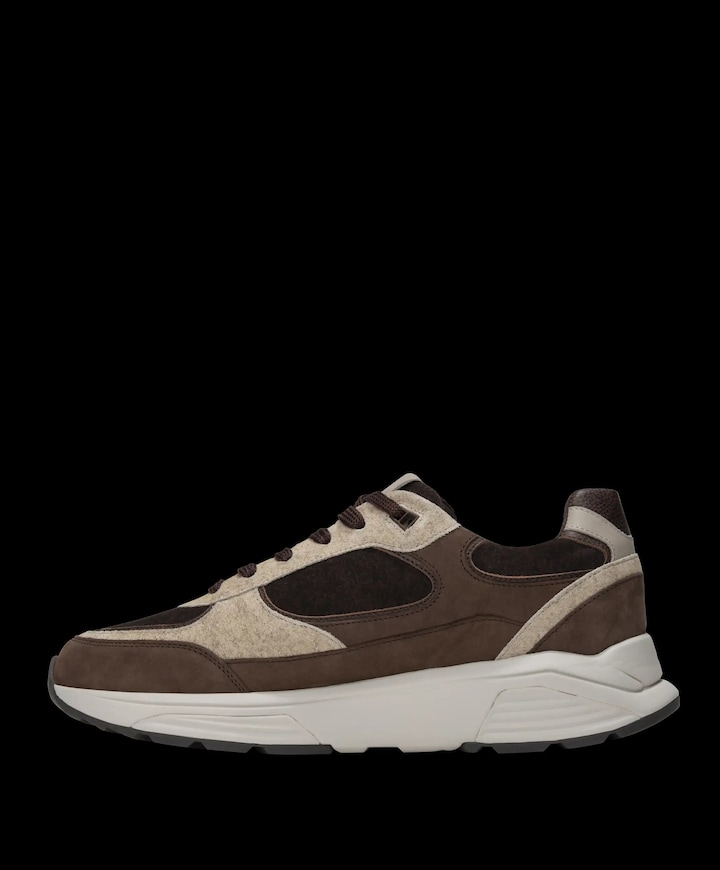 Manhattan heren sneakers bruin