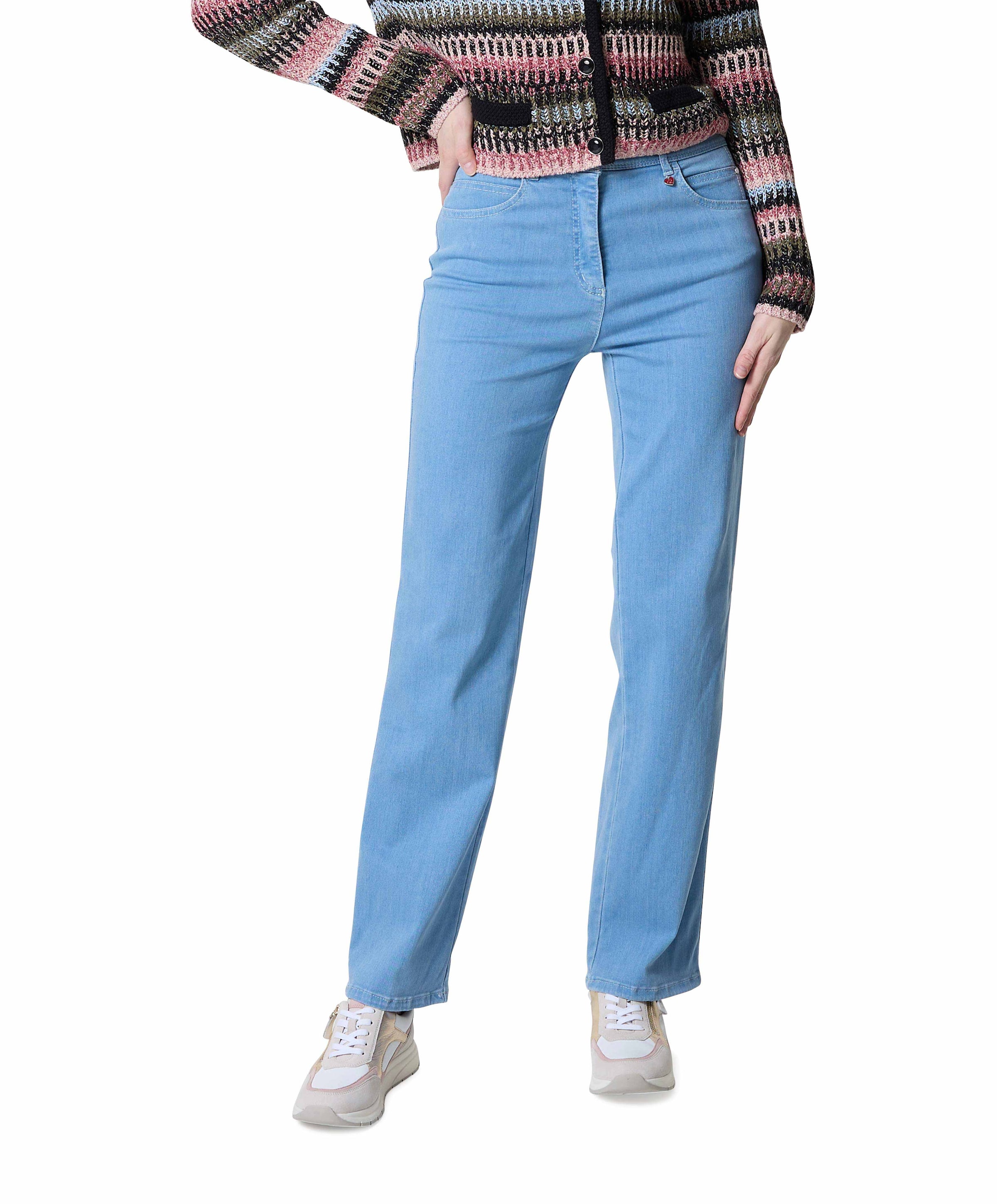 MbF Straight dames jeans blauw