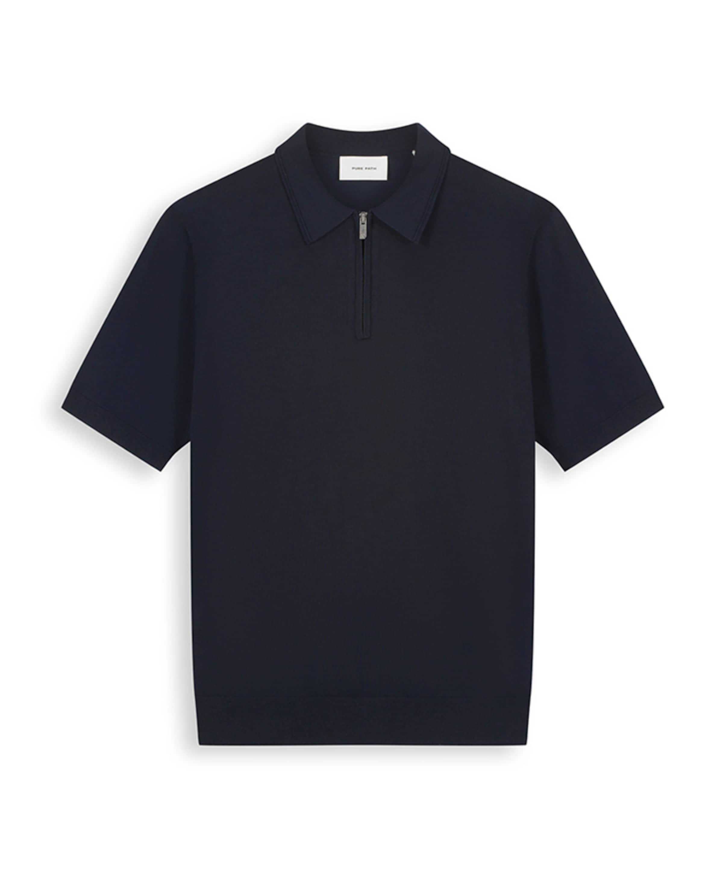Heren polo blauw