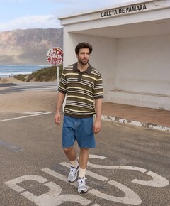 Emerson Denim Short heren korte broek blauw