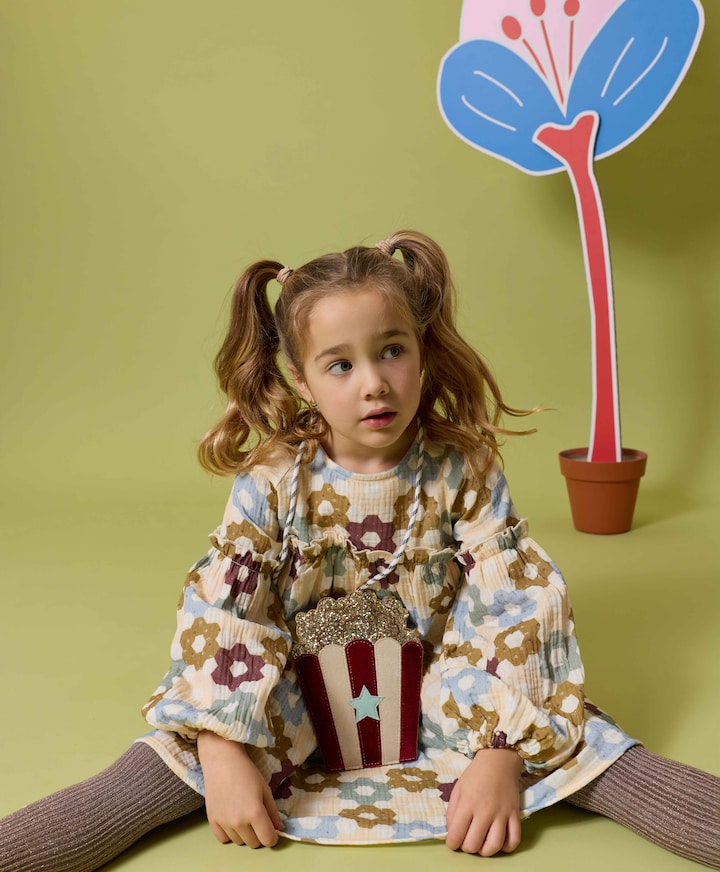 Meisjes jurk multicolor