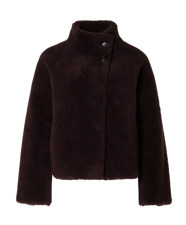 Dames jas bordeaux