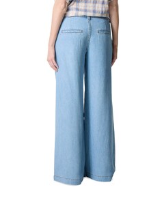 FQMILO-PANTS dames jeans blauw